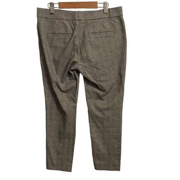 Banana Republic Plaid Sloan Fit Ankle Pants Size 4 - Picture 4 of 8